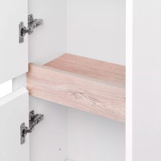 Шкаф-колонна Акватон Нортон белый 1A249403NT01L